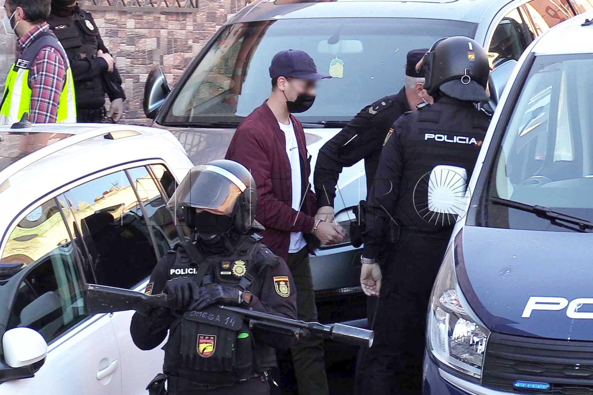 Así fue la operación del GRECO de la Policía Nacional en Ceuta