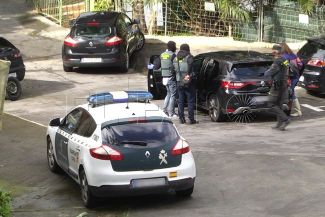 La Guardia Civil localiza otro dron en el perímetro cargado de hachís