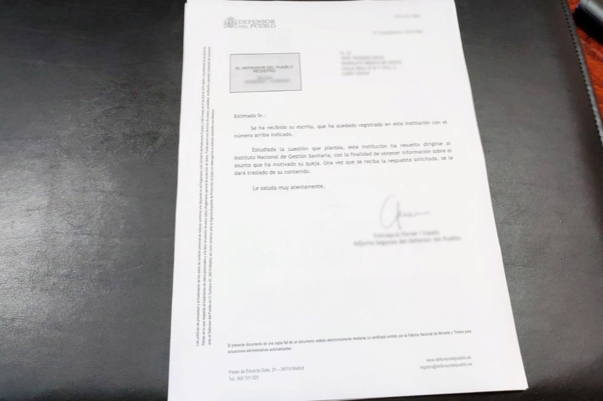 El Defensor presentará la queja del Sindicato Médico contra Ingesa por la carencia de un área específica de Urgencias Pediátricas