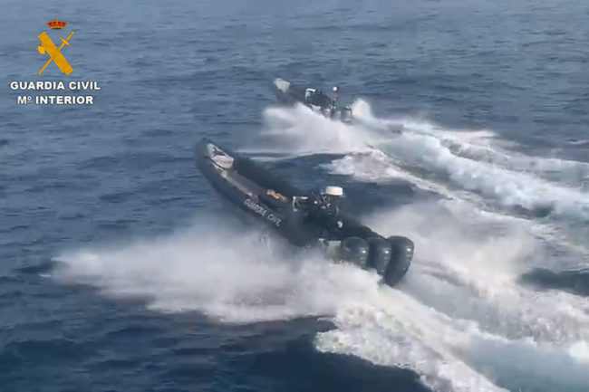 Operación de la Guardia Civil contra el petaqueo del narcotráfico
