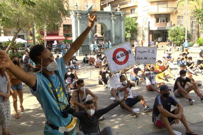 “Migrar no es un delito”: el grito de los inmigrantes que se sienten invisibles