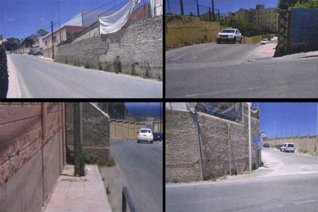 La FPAV pide un paso accesible frente al Colegio de Santa Amelia