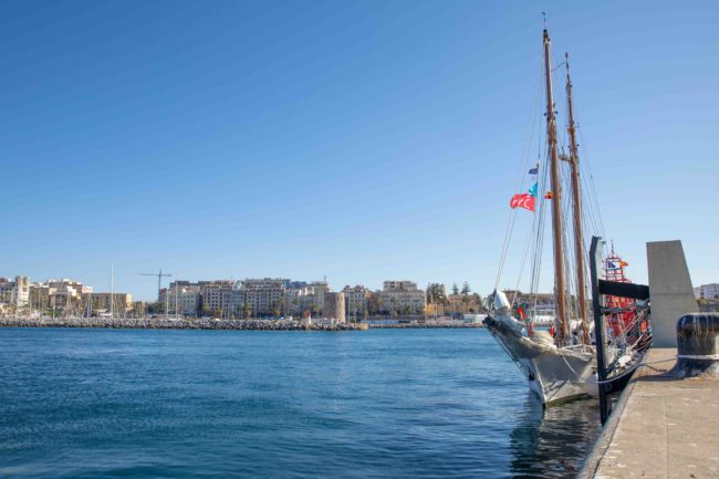 Ceuta recibe a los navíos participantes de la IV travesía Lisboa-golfo de Cádiz-Ceuta
