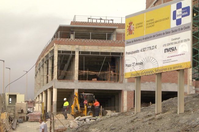 Las obras del centro de salud del Tarajal y de Urgencias, en el presupuesto de Ingesa para 2022