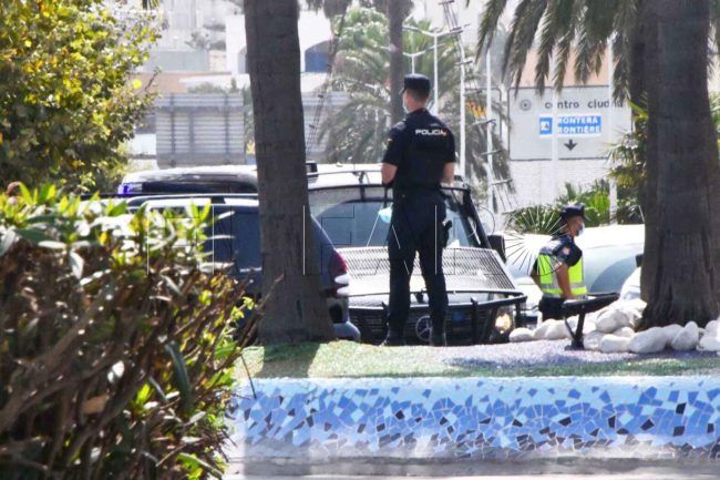Un policía nacional, herido tras intervenir en una pelea en el puerto