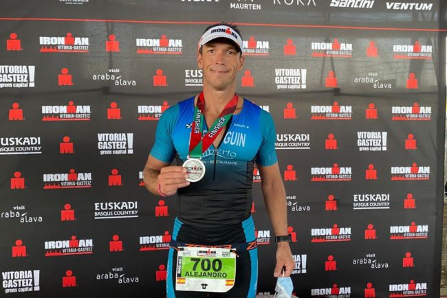 El ceutí Alejandro Seguín completa el triatlón sobre distancia Ironman de Vitoria