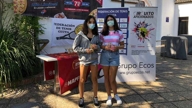 La Federación de tenis reparte los premios del Torneo Grupo Ecos