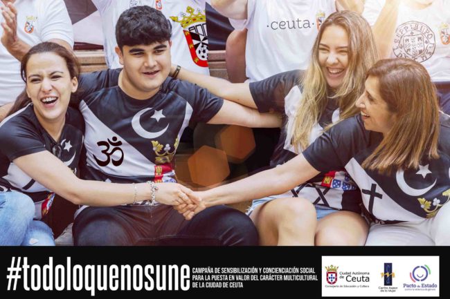 ‘Todo lo que nos une’, una campaña para poner en valor el carácter multicultural de Ceuta