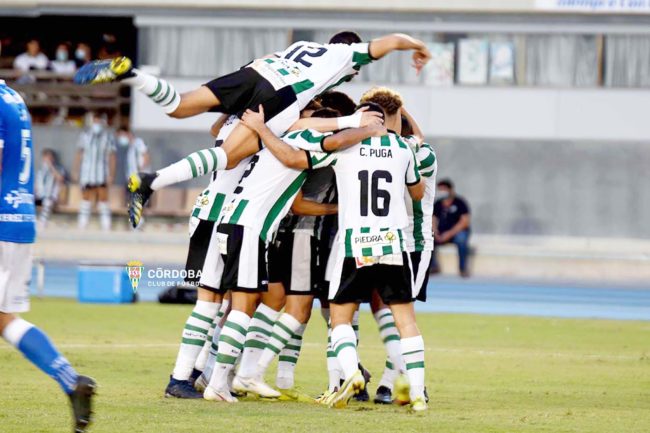 El Córdoba CF, primer líder en el grupo de la AD Ceuta