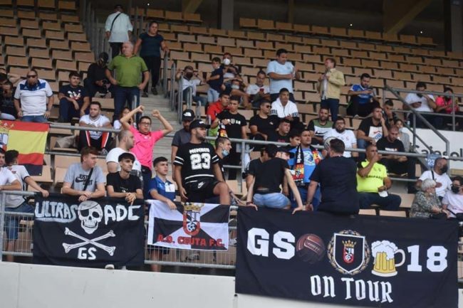 La afición viajará en diciembre a apoyar al Ceuta en Lepe