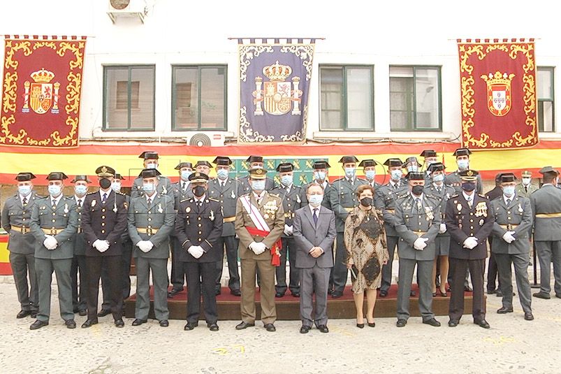 La Guardia Civil festeja su Patrona con un recuerdo a la pandemia y a la crisis migratoria del pasado mayo en Ceuta