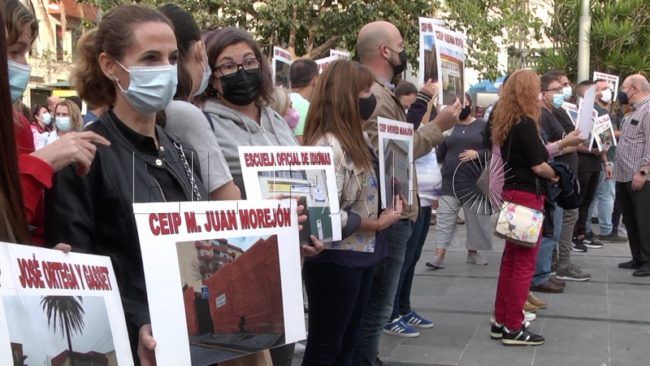 Más de cien personas urgen al MEFP a cubrir las carencias de personal de la Dirección Provincial