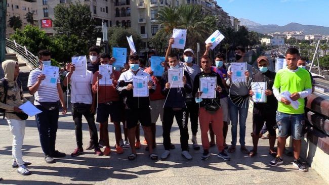 Marroquíes denuncian el bloqueo del asilo: no pueden salir de Ceuta