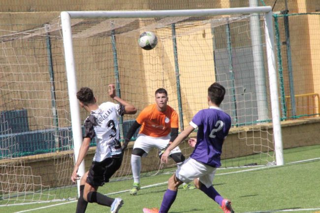 Empate agónico del CD Polillas Ceuta frente al San Roque Balompié