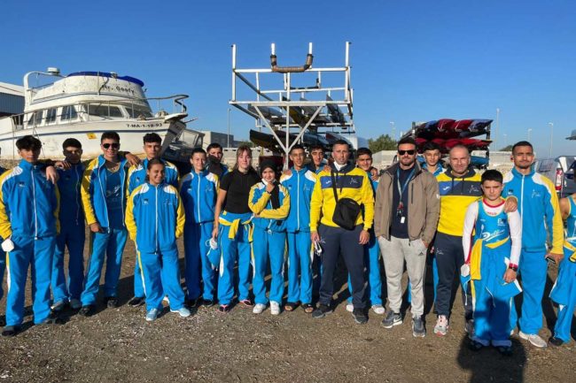Buena actuación del Club Los Delfines en la 6ª Travesía ‘El Terrón’ de Lepe