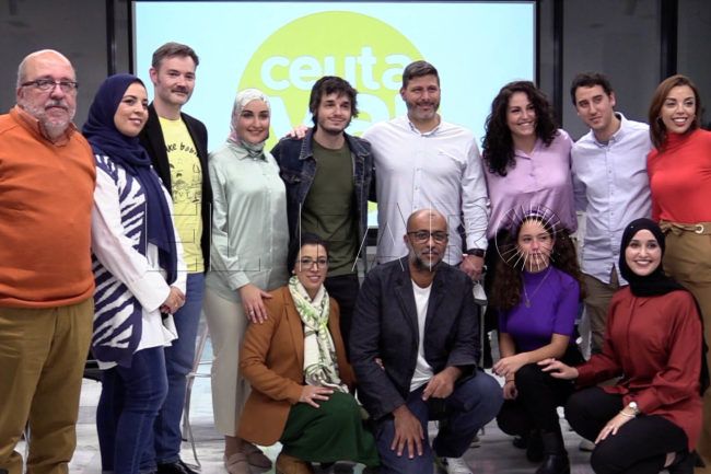 El Faro - Mohamed Mustafa y la Ejecutiva de Ceuta Ya! listos para trabajar por el liderazgo colectivo