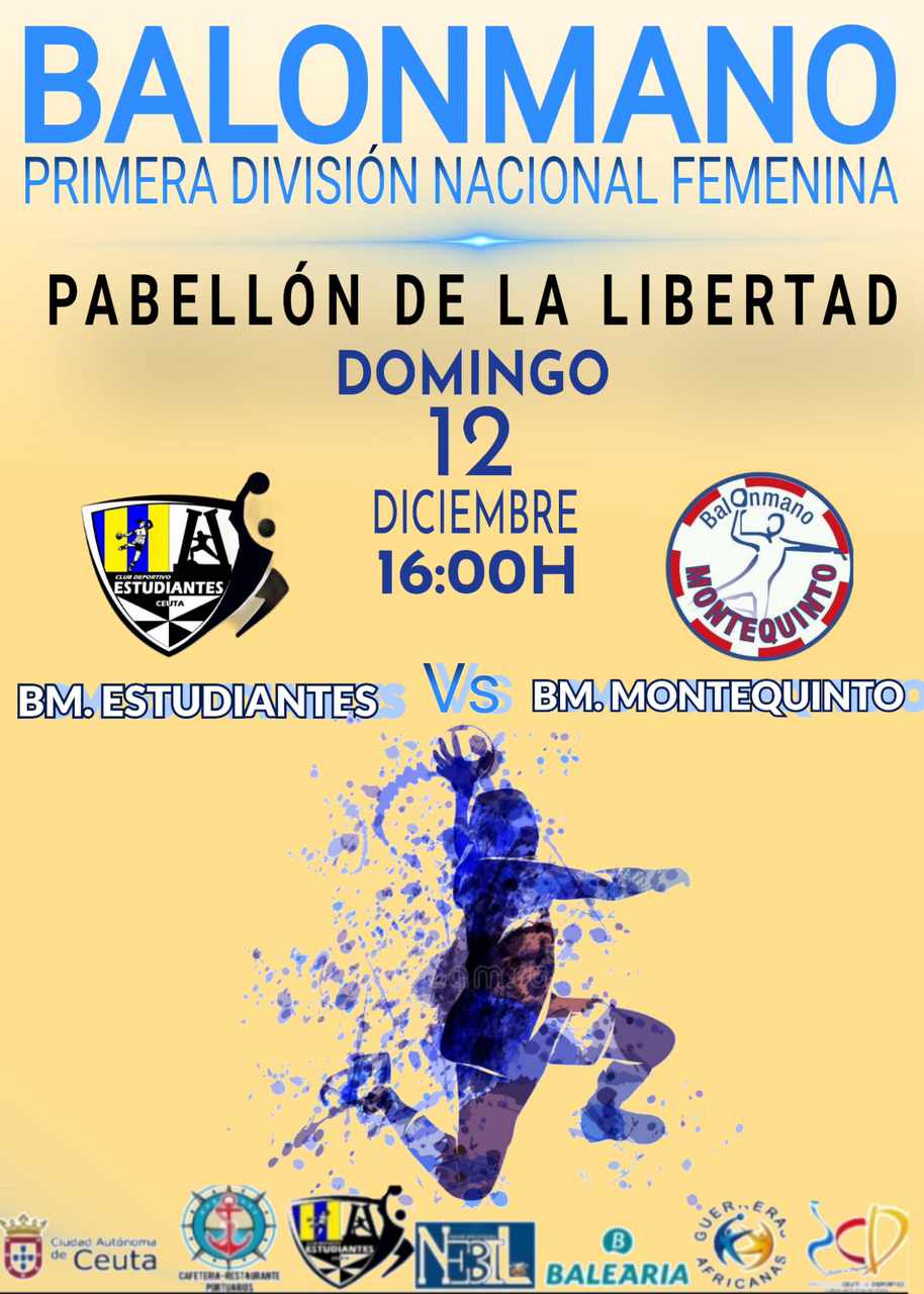 cartel balonmano femenino