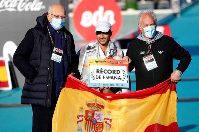 Ben Daoud iguala el récord de España en el maratón de Valencia