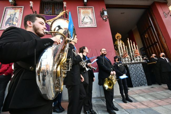Amargura y Flagelación barajan la posibilidad de salir sin música debido al temporal