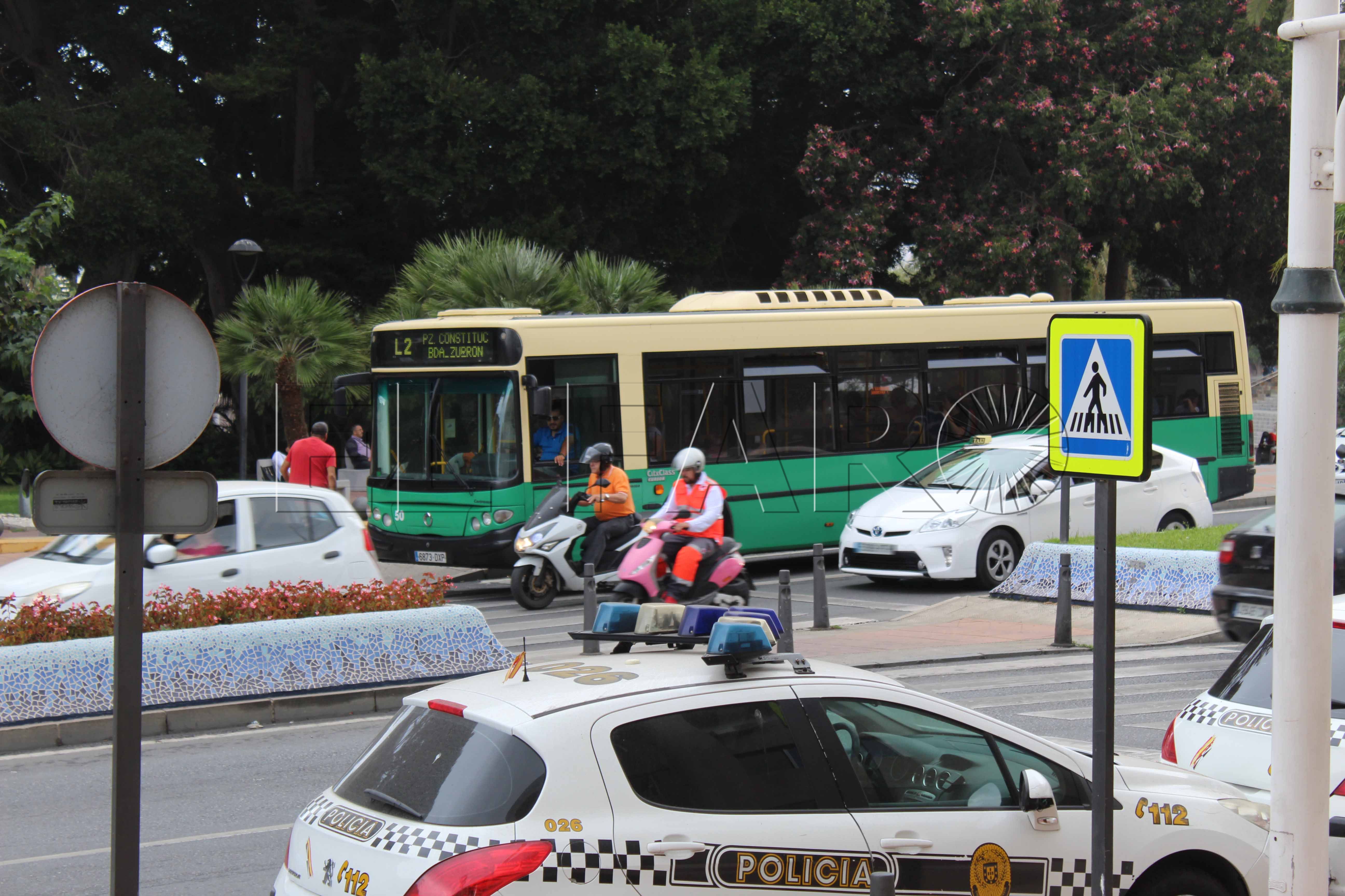 trafico autobus