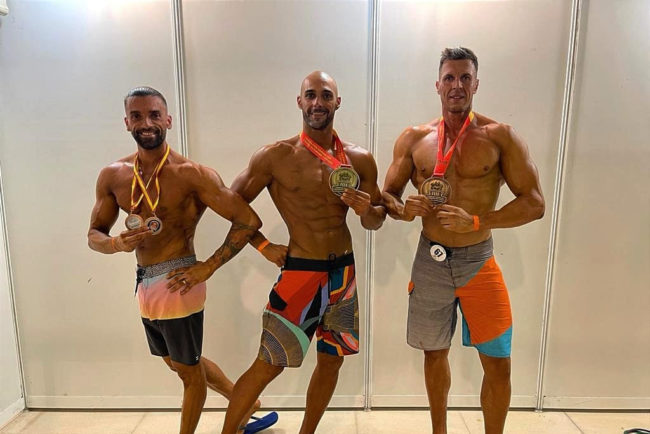 El Faro - Juande Díaz y Miguel Vázquez, oro y plata en una prueba de culturismo de Estepona