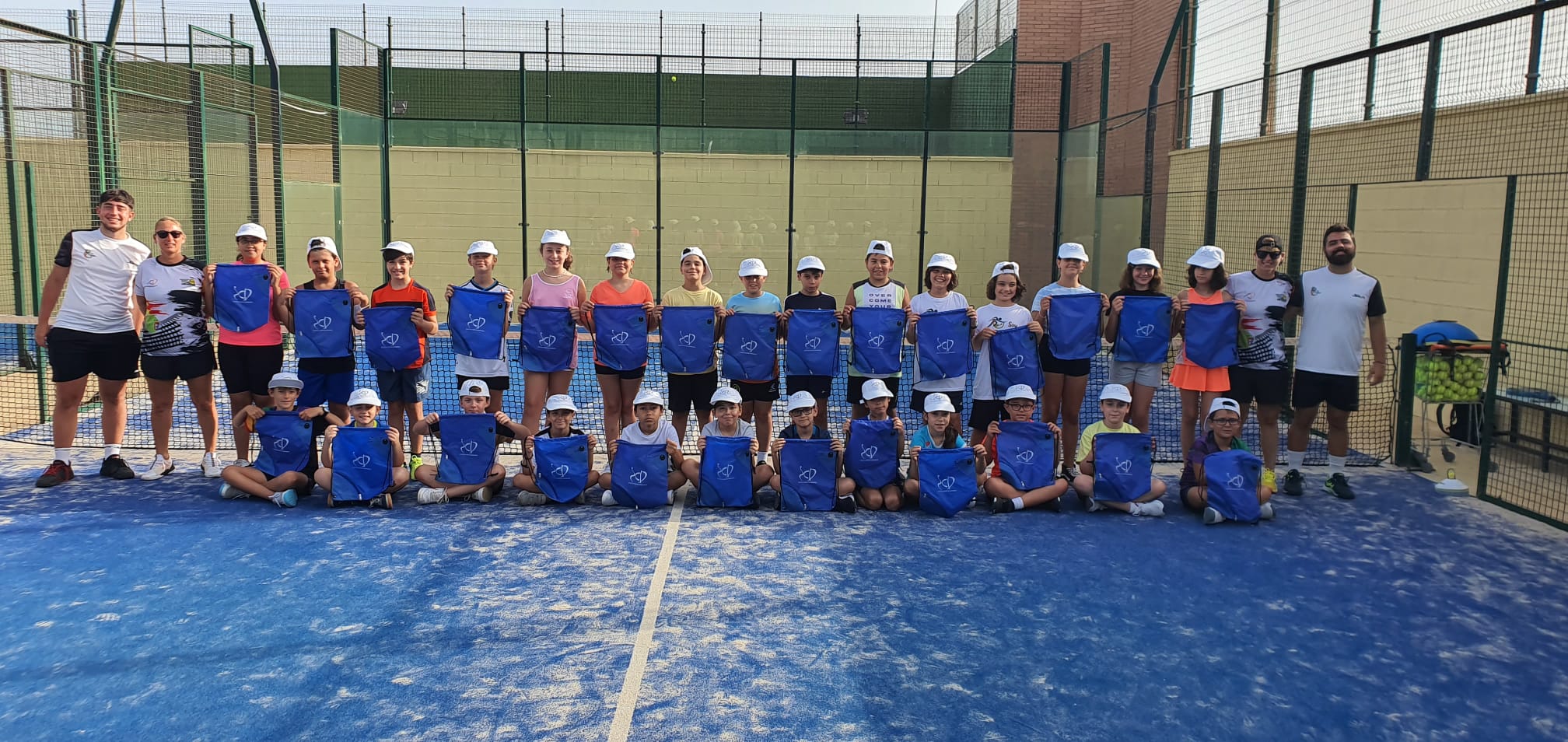participantes campus tenis padel