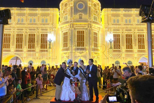 Comienza la Feria con el alumbrado oficial: un millón de puntos de luz
