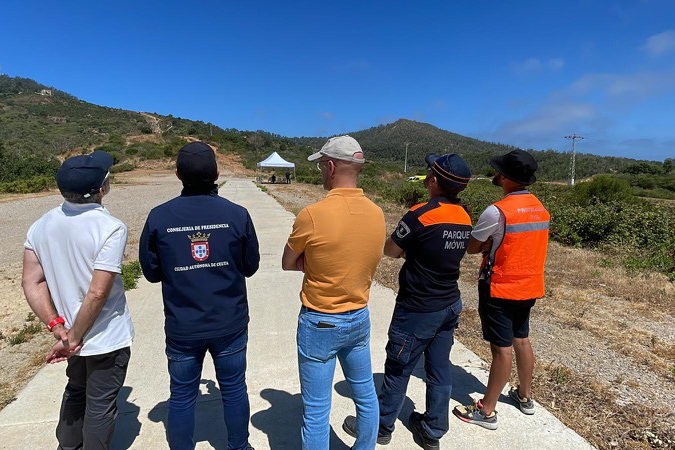 Una empresa forma a Protección Civil, Bomberos y Policía Local en el manejo de drones