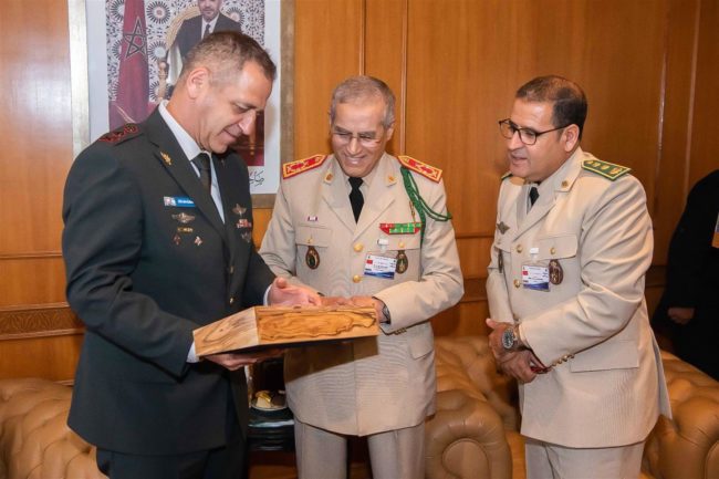Marruecos e Israel acuerdan potenciar su cooperación militar