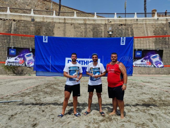 Rafa e Ibra, campeones del torneo de voley-playa en categoría masculina