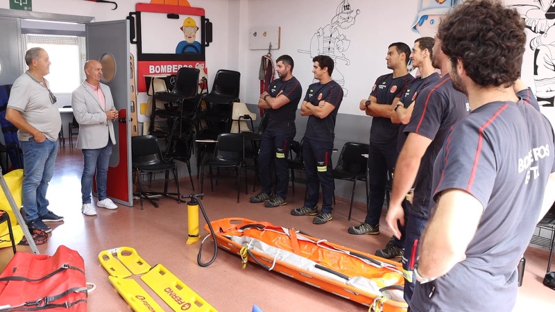 Un parque sin goteras y con más efectivos, la exigencia del PSOE para Bomberos