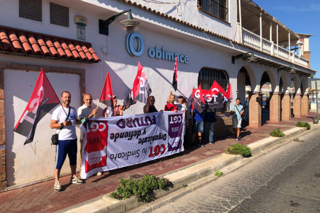 CGT denuncia deficiencias en la flota de vehículos de Obimace