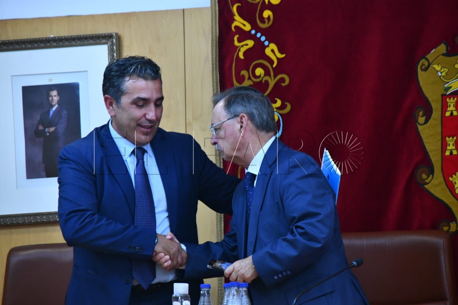 Vivas y Rontomé repiten que la Ciudad está “con la plantilla de Hércules”