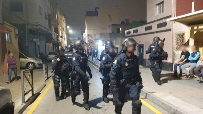El Faro - Operación de la Policía en el Príncipe: 3 detenidos por apedrearles