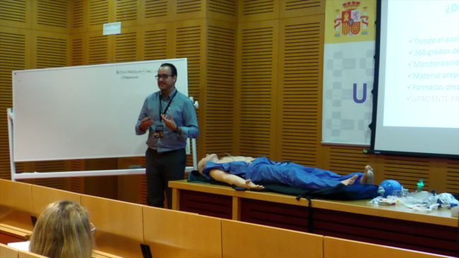 El Hospital Universitario aborda «urgencias, emergencias y catástrofes» en dos talleres prácticos
