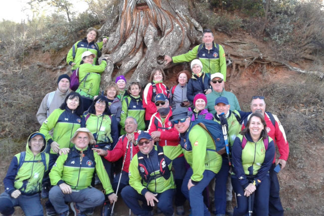 El club Manada realiza la ruta ‘Parauta – Igualeja’