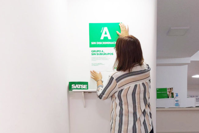 Satse se suma a la petición de que enfermeras y fisioterapeutas estén en el Grupo A
