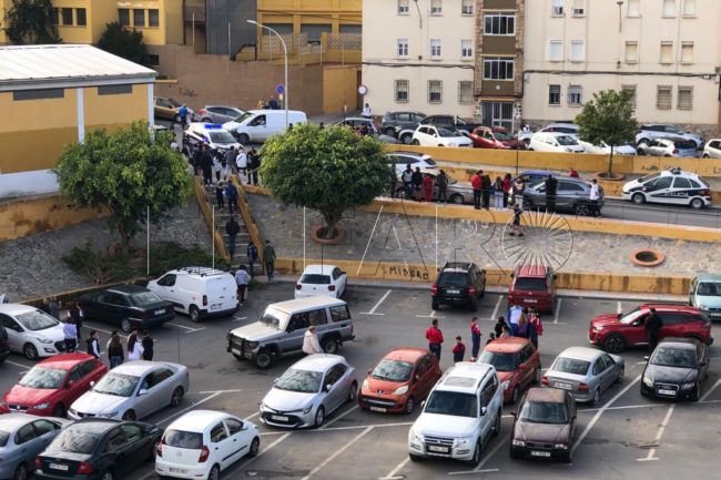Seguridad privada y CNP intervienen en una pelea con agresión a jugadores tras un partido
