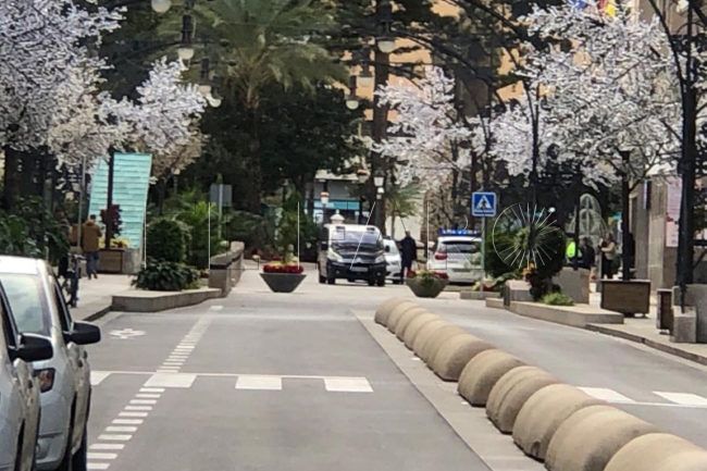 Detenido por amenazas y alteración del orden público en la plaza de África