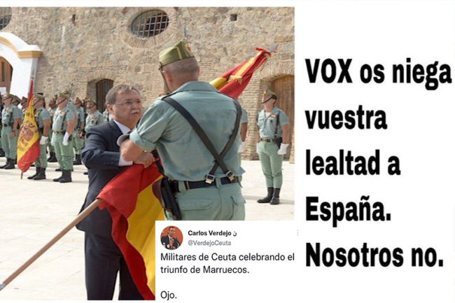 El PP acusa a Vox de «negar» la lealtad a los soldados musulmanes