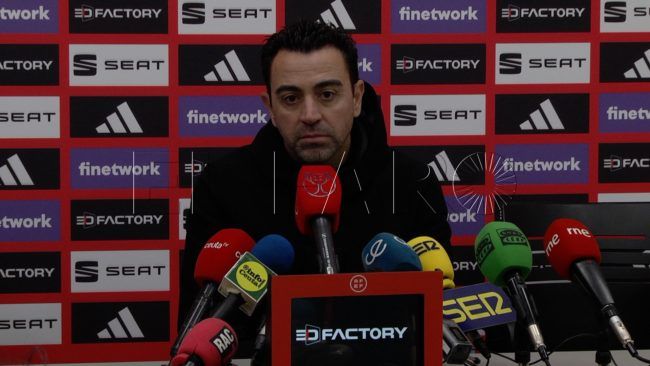 Xavi: «Me ha sorprendido que el Ceuta lleve solo ocho puntos»