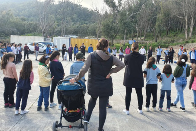 La familia Scout ‘vuelve a la aventura’ con un desayuno saludable
