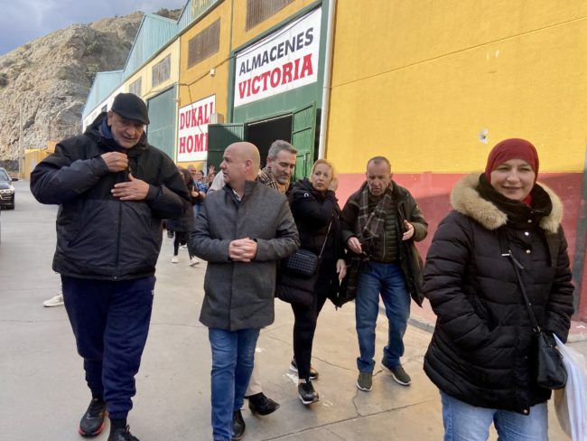 Gutiérrez asegura en el Tarajal que la aduana comercial estará «pronto en marcha»