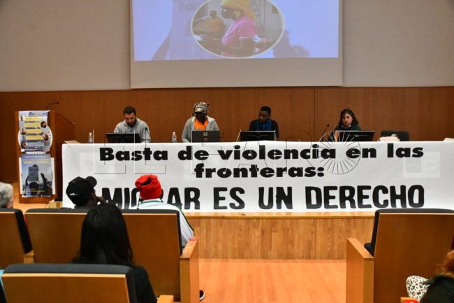 Clamor por los derechos humanos antes de marchar al Tarajal