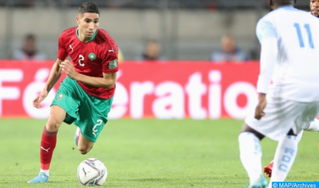 Achraf Hakimi, entre los jóvenes africanos más influyentes en 2023