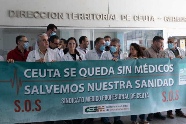 Los médicos especialistas se suman a la huelga
