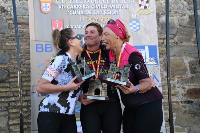 Los triunfadores de la prueba de mountain bike de la ‘VII Cuna de la Legión’