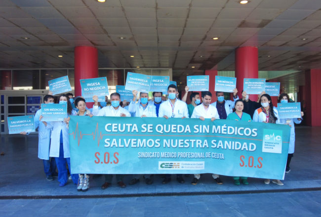 Canceladas más de un millar de consultas por la huelga médica