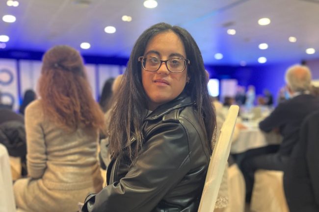 Carmen Kimatrai, trabajadora en un supermercado: «No soy solo un cromosoma extra»