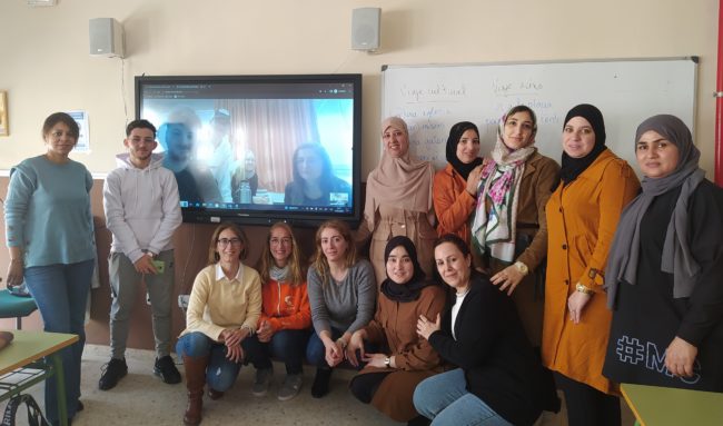 Alumnos de la Escuela de Idiomas en contacto con Alemania